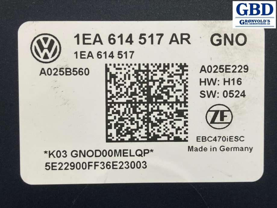 VW ID.BUZZ, 2022- (1EA 614 517 AR|1EA 614 517 AR BEF)