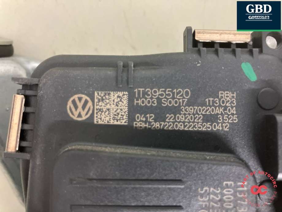 Viskermotor foran høyre til VW ID.BUZZ 2022-->> (1T3 955 024 A|1 397 225 075|1T3 955 120)