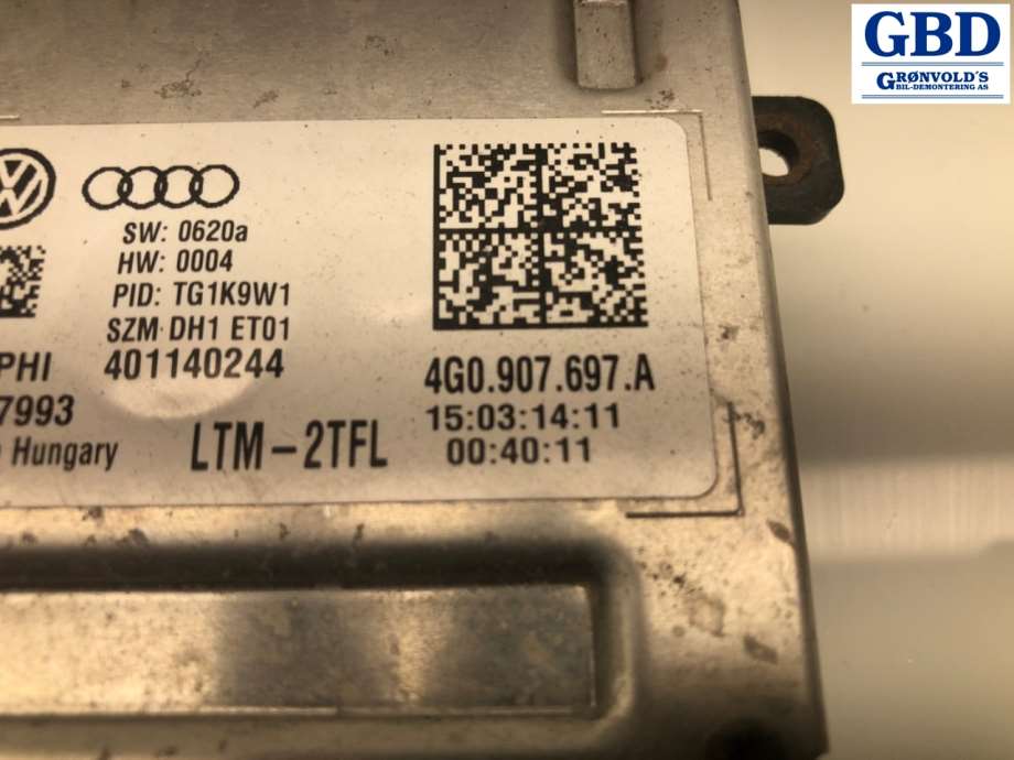 VW Touran, 2010-2015 (Type I, Fase 3) (4G0 907 697 A)