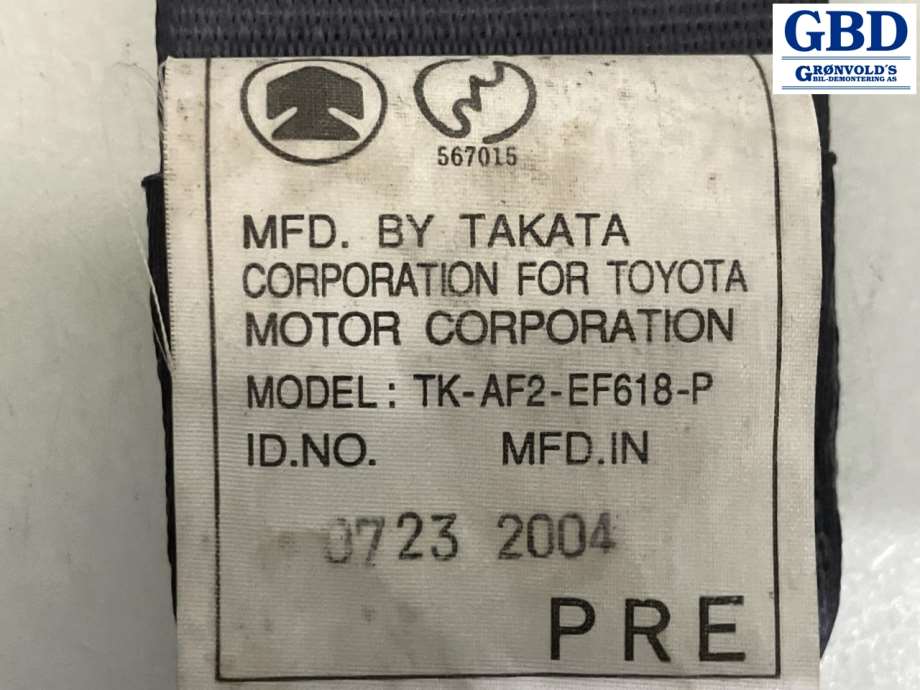 Toyota Land Cruiser 120, 2002-2009 (4343060062|4343060060|TK-AF2-EF618-P)