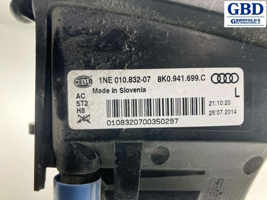 Audi A4, 2007-2014 (Type IV) (B8) (8K0 941 699 G|8K0 941 699 C)