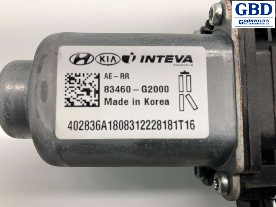 Hyundai Ioniq Electric, 2016-2019 (Fase 1) (83460G 2000|83460-G2000)