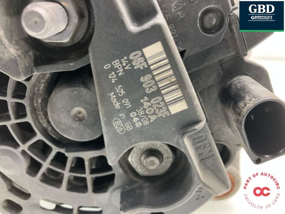 VW Golf VI, 2008-2012 (06F 903 023 F|06F 903 023 FX)
