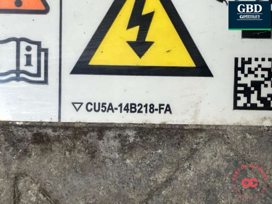 Batterilader (OBC - On Board Charger) til Ford Focus, electric 2012-2018 (NO PART ID|)