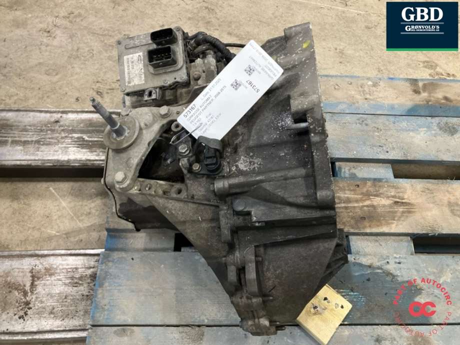 Peugeot Partner, 2008-2015 (Type II, Fase 1) (2231 T1|2232 W4)
