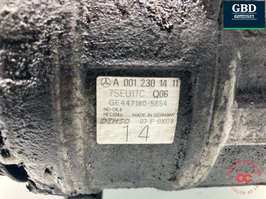 Aircondition kompressor til Mercedes CLS 2004-2010 (C219) (C219) (A 002 230 66 11|A 001 230 14 11|)