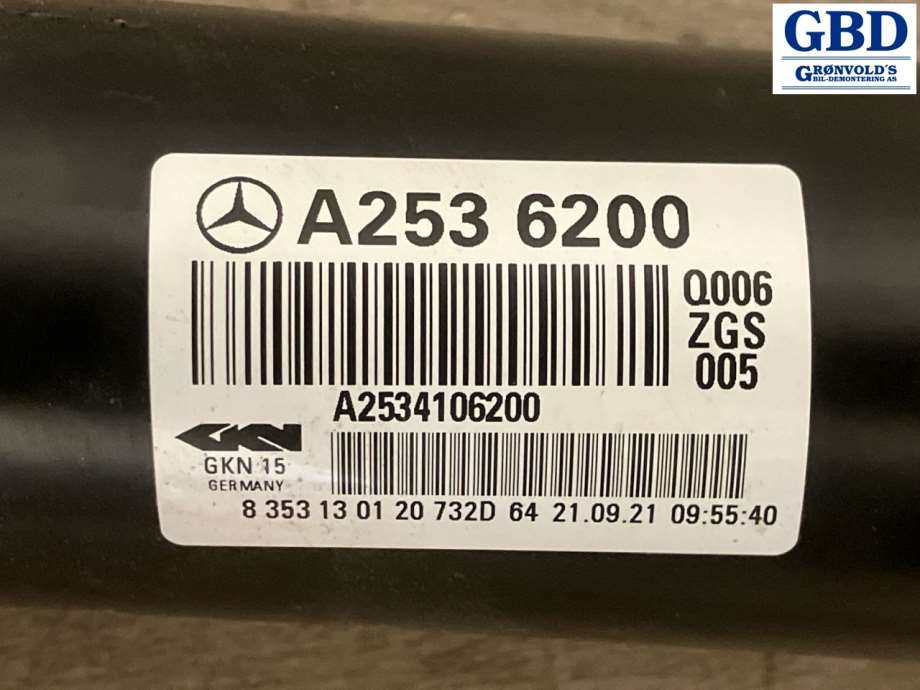 Mercedes GLC, 2015-2022 (X253) (A 253 410 62 00)