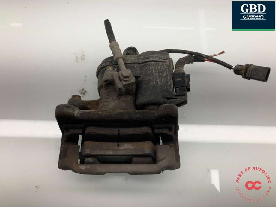 Bremsecaliper høyre bak, elektrisk til Audi A4 2015-2019 (Type V, Fase 1) (B9) (B9) (8W0 615 404 M|8W0 615 404 M  SL7|8W0 615 404)