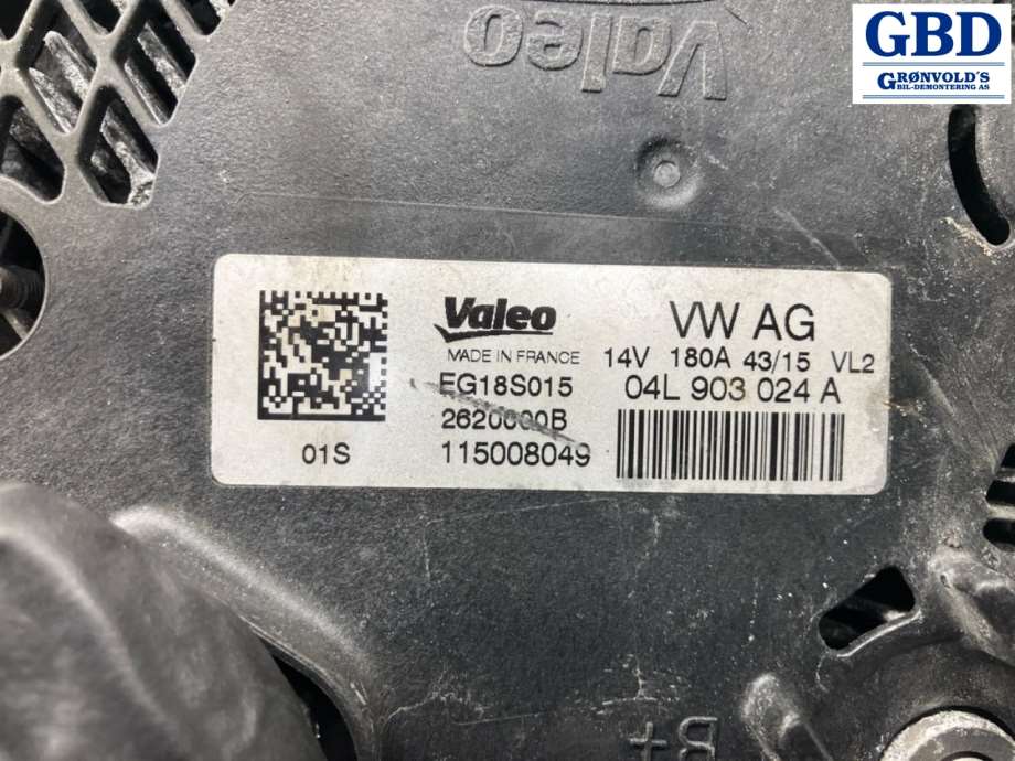 Audi A4, 2015-2019 (Type V, Fase 1) (B9) (04L 903 024 A|04L 903 024 AX)