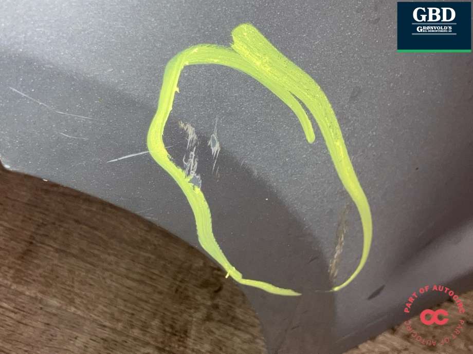 Dør høyre skyvedør til VW Caddy 2015-2020 (Type III, Fase 3) (2K5 843 108 B|)
