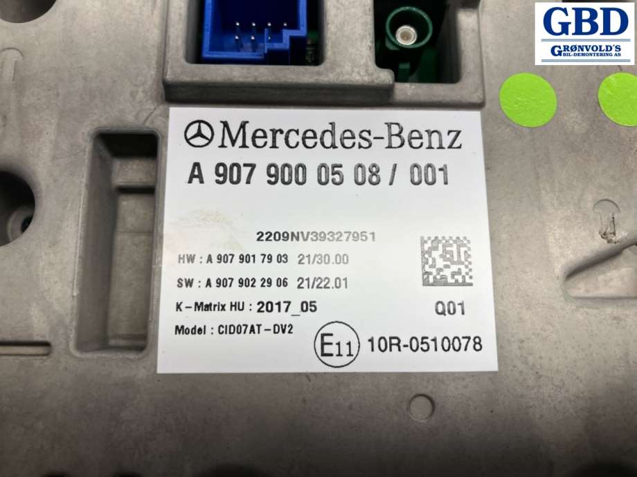 Mercedes Sprinter, 2018- (907/910) (A 907 900 05 08)