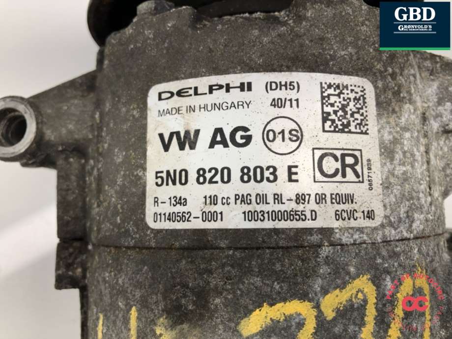 VW Passat, 2011-2015 (B7) (1K0 820 808 F|5K0 820 803)