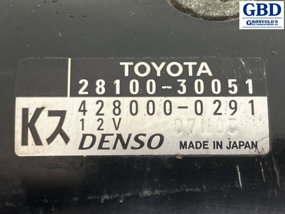 Toyota Hiace, 2007-2012 (Fase 3) (2810030051|281003005184 | 2810030060|428000-0291)