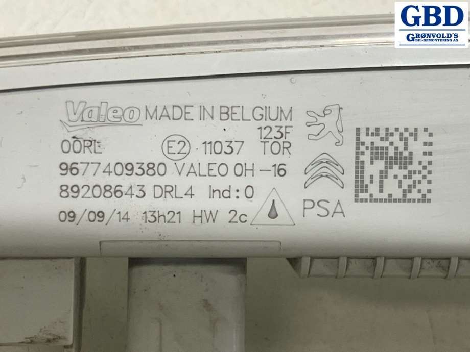 Peugeot Partner, 2008-2015 (Type II, Fase 1) (96 774 093 80|89208643)