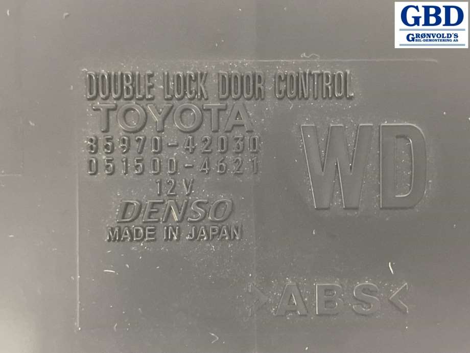 Lexus RZ, 2023- (DENSO|8597042030|051500-4621)