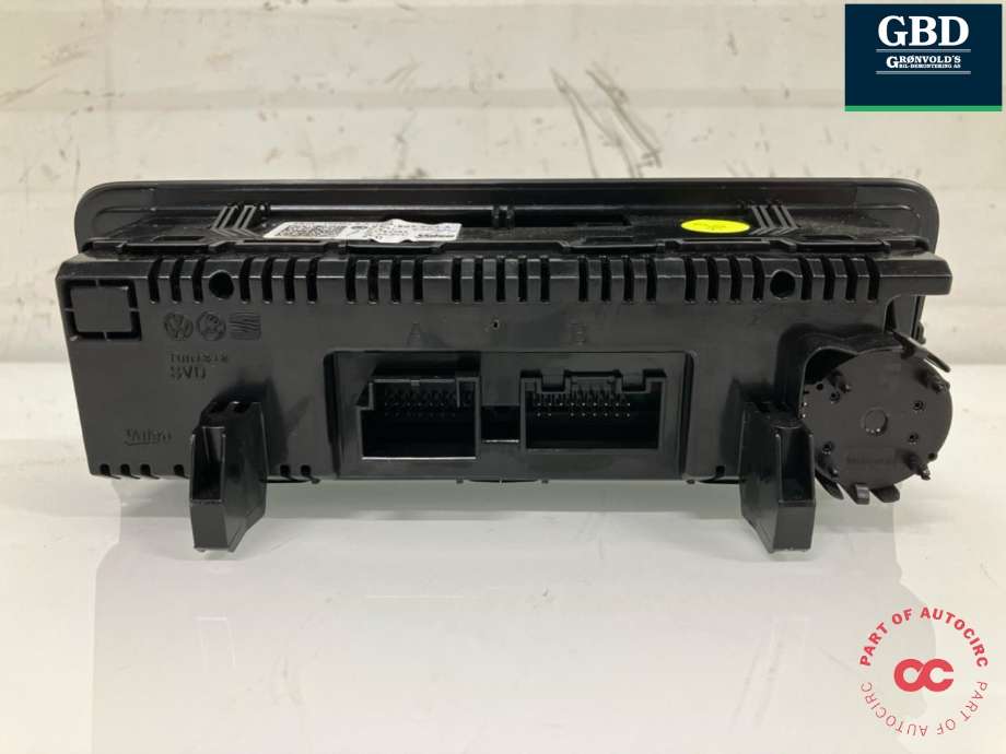 Varmeapparat betjening til Škoda Fabia 2014-2021 (Type III)  (6V0 907 044 A|6V0 907 044 D  BYY|6V0 907 044 A  BYY)