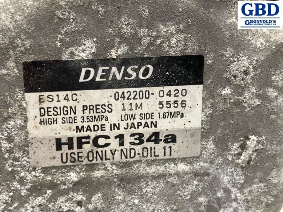 Toyota Auris, 2010-2012 (Type I, Fase 2) (8837047033|8837047031|042200-0420)