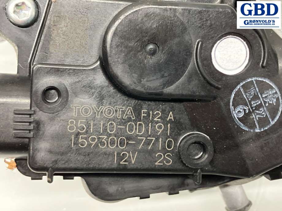 Toyota Yaris, 2014-2020 (Type III, Fase 2) (851100D191|851100D190)