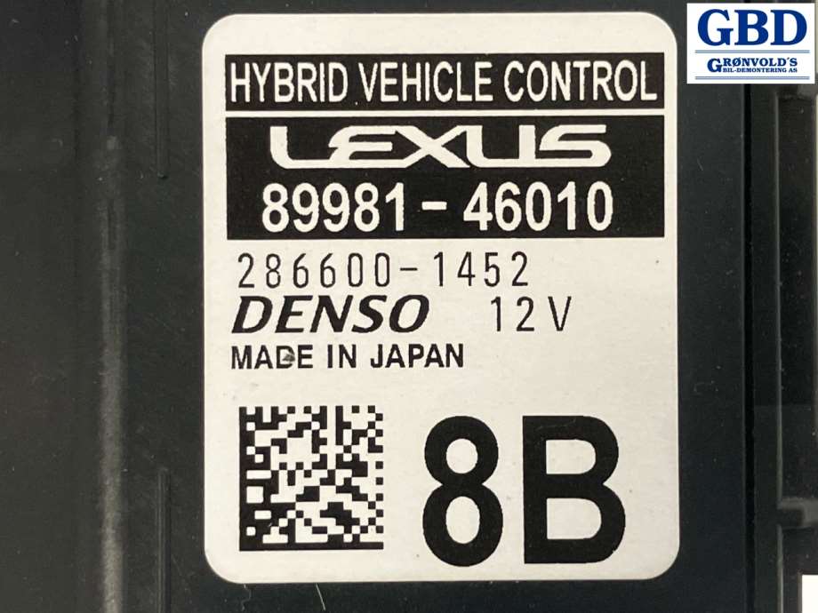 Lexus RZ, 2023- (DENSO|89981-46010|286600-1452)