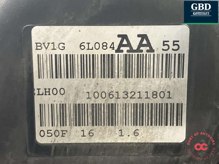 Motor bensin til Ford Fiesta 2013-2017 (Type VI, Fase 2) (IQJA|1537995|8A6G-6006-DA)