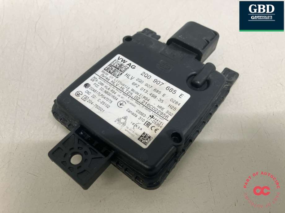 Škoda Enyaq, 2021- (2Q0 907 685 G|2Q0 907 685 E)