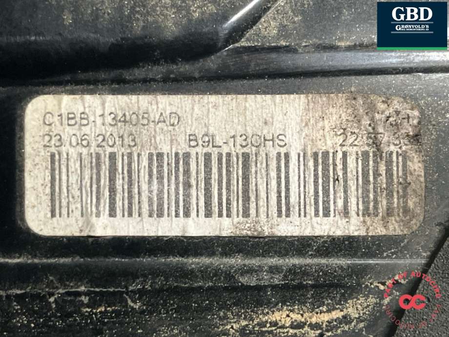 Baklykt venstre til Ford Fiesta 2013-2017 (Type VI, Fase 2) (1877011|C1BB-13405-AE|C1BB-13405-AD)