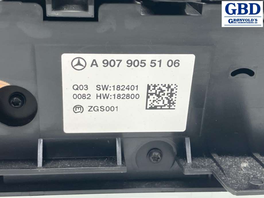 Mercedes Sprinter, 2018- (907/910) (A 907 905 51 06)