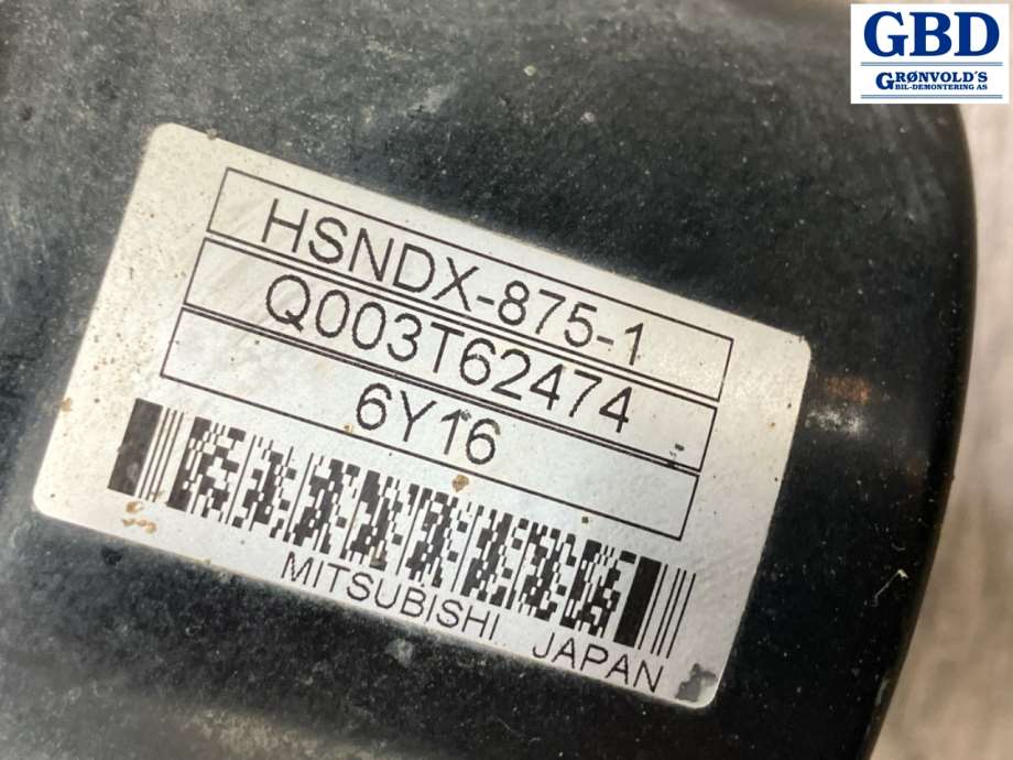 Honda Civic, 2006-2011 (Type VIII) (53601SNDP05|HSNDX-875-1)