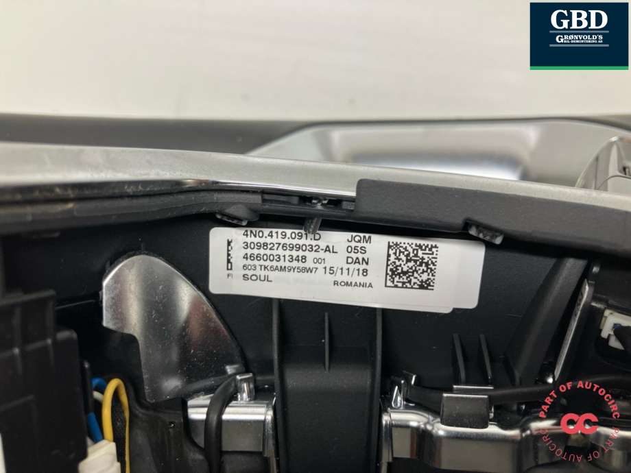 Ratt til Audi e-tron 2018-->>  (4N0 419 091 D|4KE 419 091 D  JQM|4KE 419 091 C  JQM| 4N0 419 091 D  JQM)