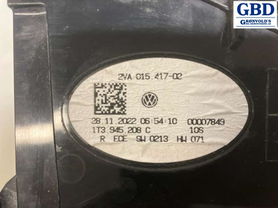 VW ID.BUZZ, 2022- (1T3 945 208 C)