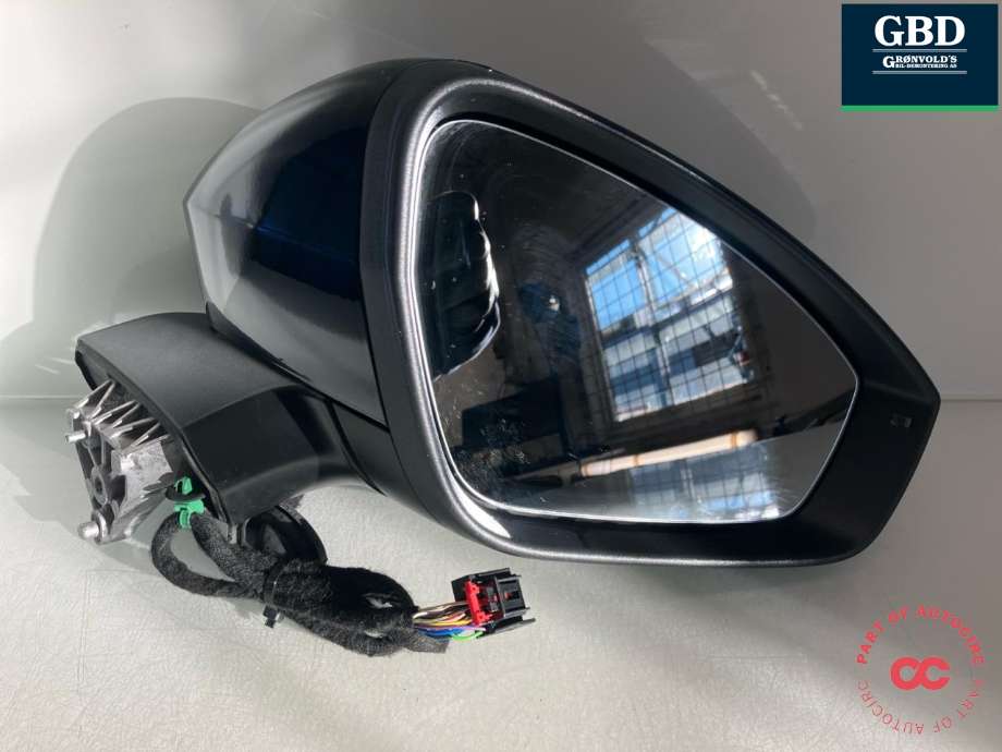 Speil høyre til VW ID.4 2020-->>  (11B 857 508 AE|11B 857 508 AE 9B9|8A0008178-21976542)