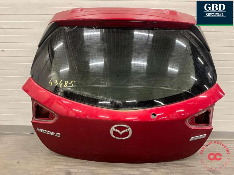 Bakluke til Mazda 2 2015-2019 (Type III, Fase 1) (DBY0-62-02XA|)