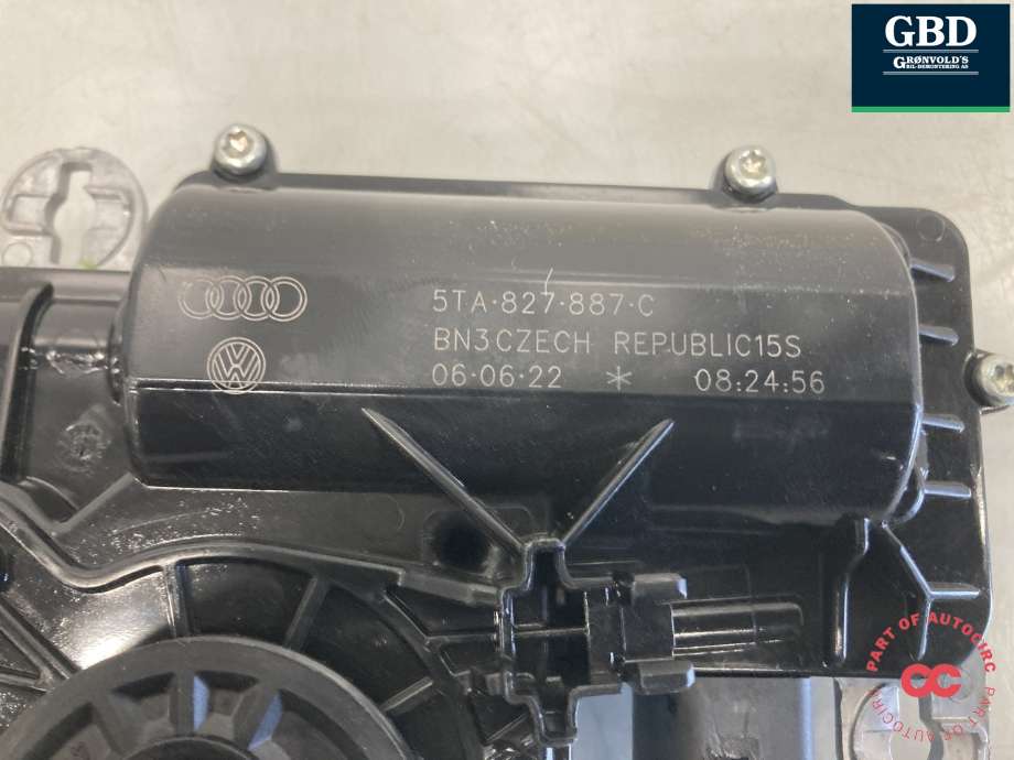 Baklukeåpner motor til Škoda Superb 2015-->> (Type III)  (5TA 827 887 C|)