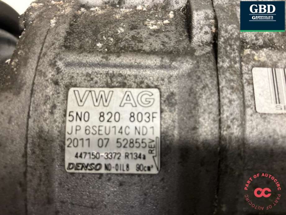 VW Golf VI, 2008-2012 (1K0 820 808 F|5K0 820 803)