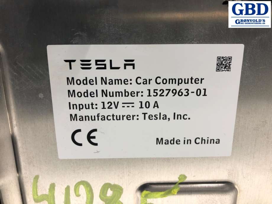 Tesla Model 3, 2018-2023 (Fase 1) (1462554-S1-J|1462554-S1-I| 1462554-S1-K|1527963-01)