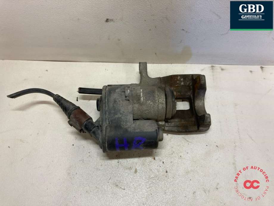 Bremsecaliper høyre bak, elektrisk til Audi A6 2005-2008 (Type III, Fase 1) (C6) (C6) (4F0 615 404 F|)