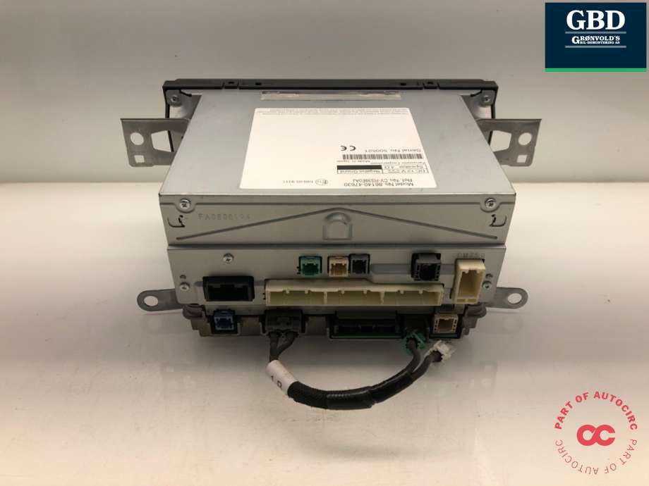 Bilstereo navigasjon til Toyota Prius 2016-2023 (Type IV) (combi) (combi) (8614047630|)