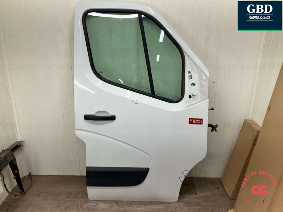 Dør høyre foran til Renault Master, 2014-->> (Type III, Fase 2) (801009976R)