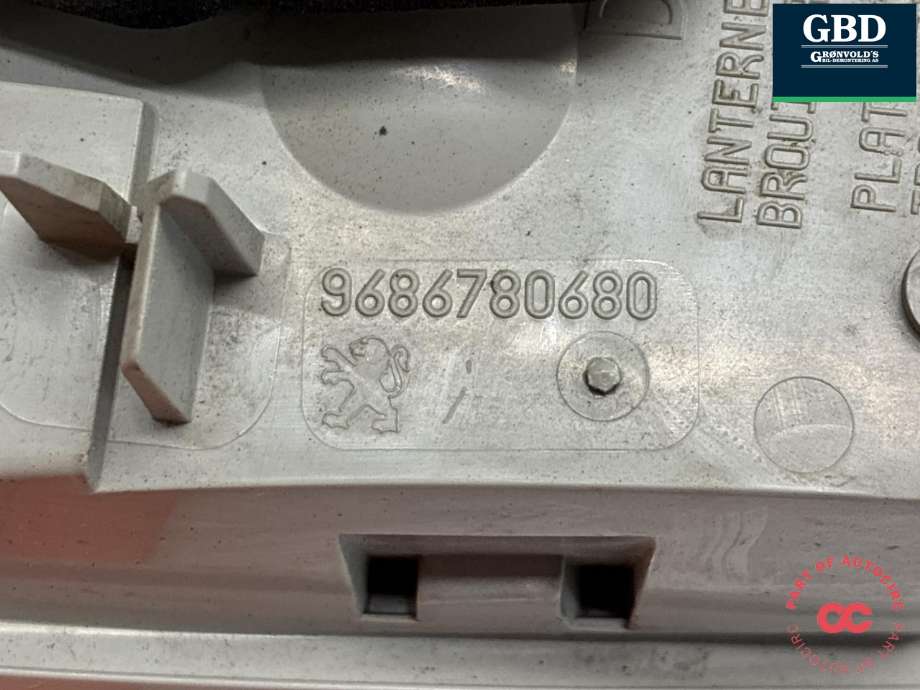 Baklykt høyre indre til Peugeot 508 2011-2014 (Type I, Fase 1) (6351 LZ|)