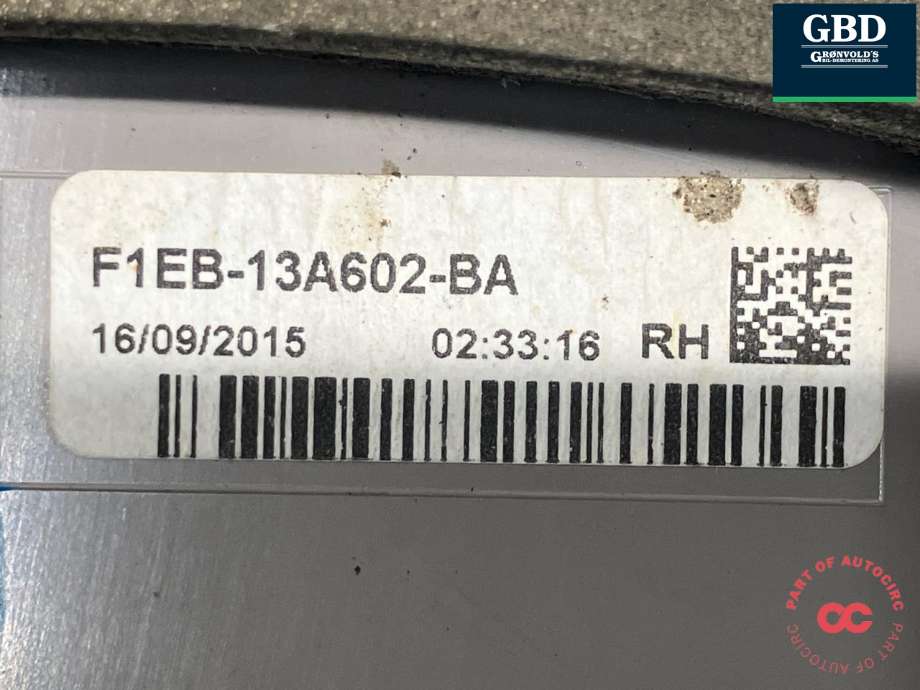 Baklykt høyre indre til Ford Focus 2014-2018 (Type III, Fase 2) (1868296|F1EB-13A602-BA|)