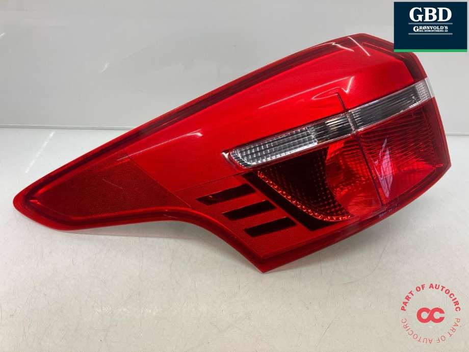 Baklykt venstre ytre til Ford Focus 2014-2018 (Type III, Fase 2)  (2033123|F1EB-13405-DB|)