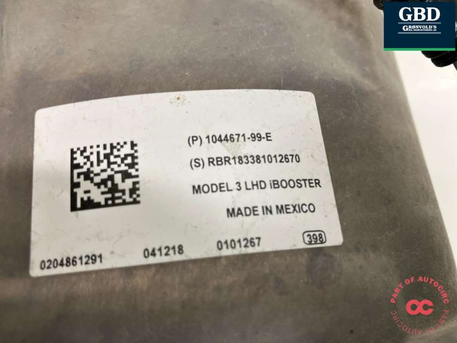 Tesla Model 3, 2018-2023 (Fase 1) (1044671-00-C|1044671-99-E | 1044671-00-E |1044671-00-G)