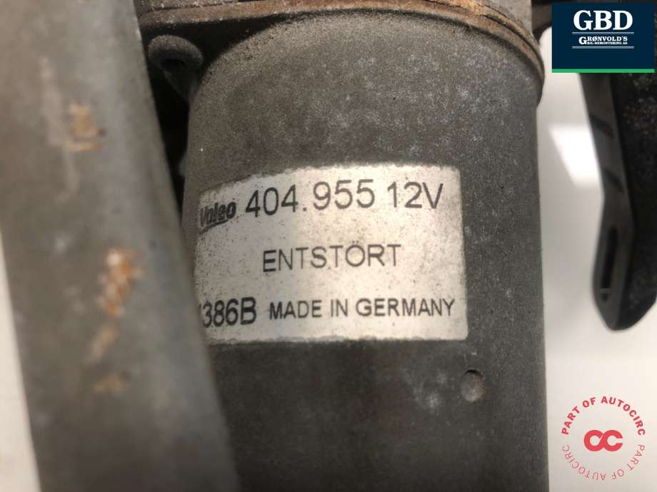 Viskermotor frontrute komplett m/overføring til Mercedes Sprinter 2006-2013 (Fase 1) (906) (906) (A 910 820 04 00|A 906 820 00 40|)