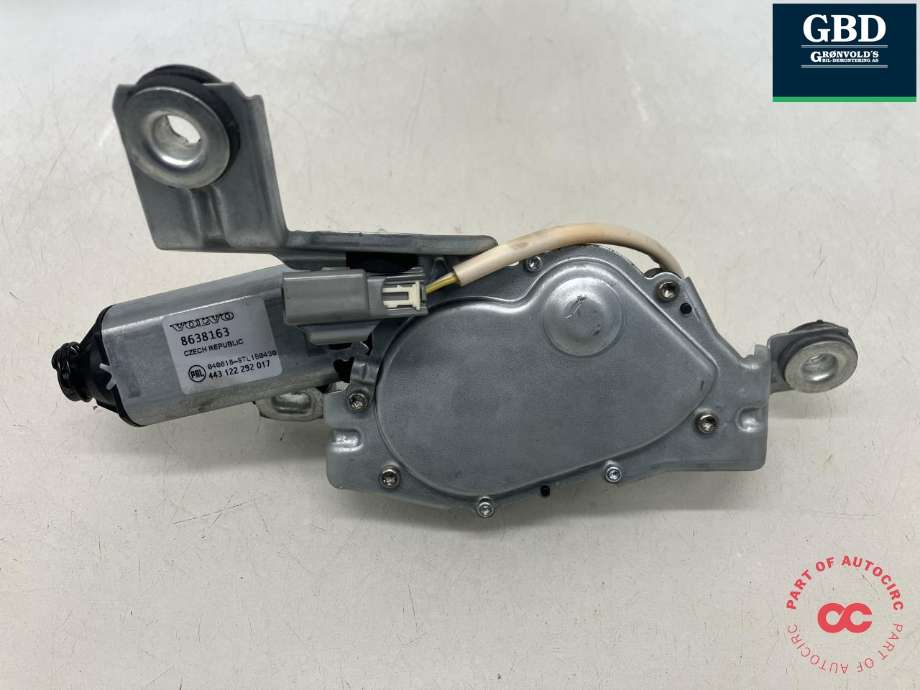 Viskermotor bakrute til Volvo XC90 2002-2006 (Type I, Fase 1)  (8638163|443 122 292 017|)