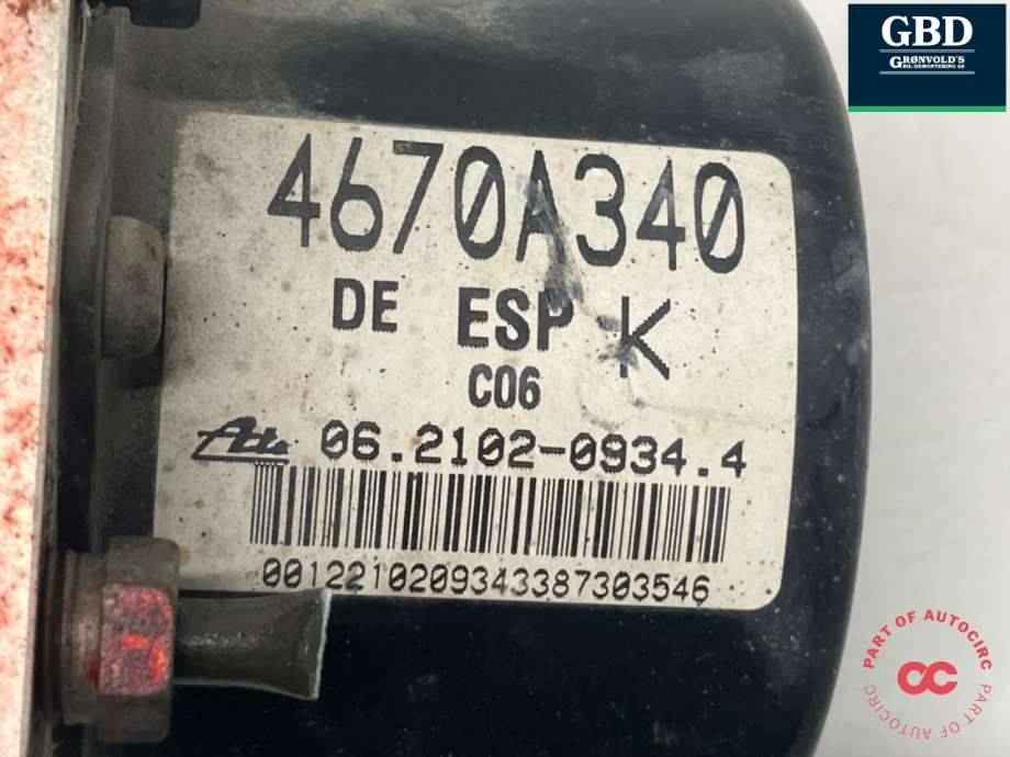 Mitsubishi Outlander, 2007-2010 (Type II, Fase 1) (4670A350|4670A340)