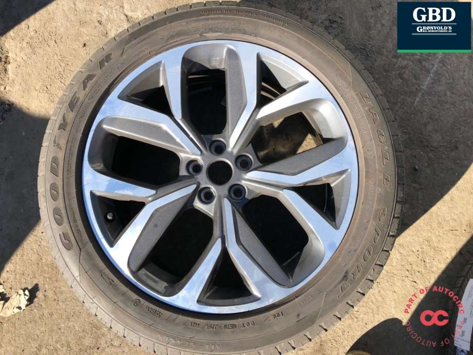 Hjulsett aluminium sommer til Jaguar I-PACE 2018-->> (245/50R20 20X8J IS52|GOODYEAR EAGLE SPORT|ÅR4521 5.3MM)
