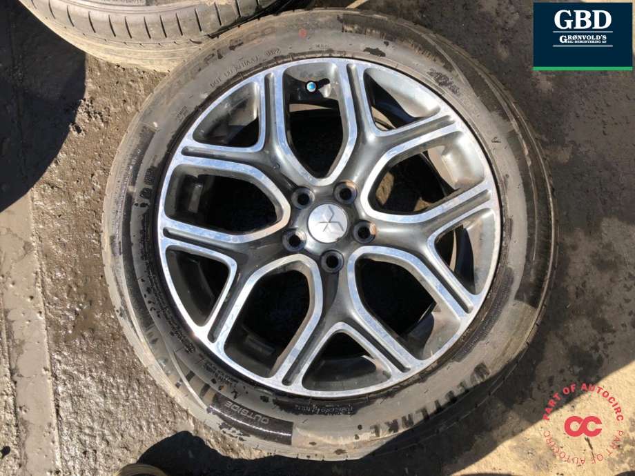 Hjulsett aluminium sommer til Mitsubishi Outlander 2015-->> (Type III, Fase 2)  (215/55R18 18X7J ET38|WESTLAKE ZUPERECO|ÅR0322 4|5MM)
