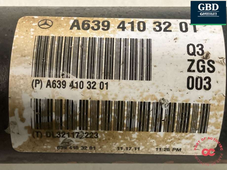 Mercedes Vito/Viano, 2010-2014 (W639, Fase 2) (A 639 410 32 01)