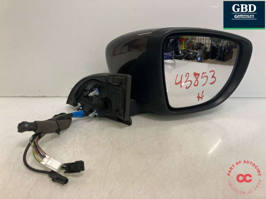 Speil høyre til Nissan Leaf 2018-->> (Type II)  (963015SH2E|963015SH2D|227040080-04| SK050703)