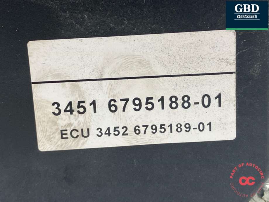 BMW X1, 2009-2015 (E84) (34 51 6 856 926|3451 6795188-01)